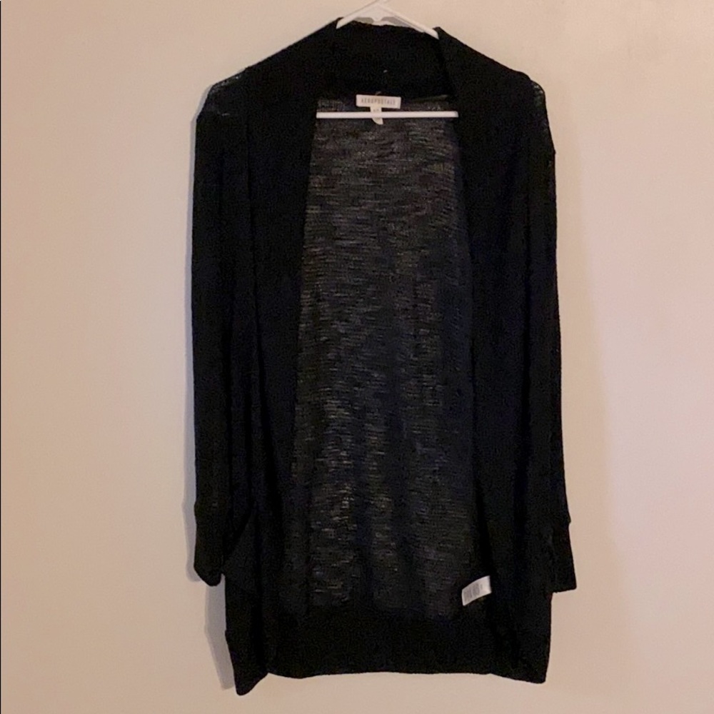 Black Aeropostale Cardigan
